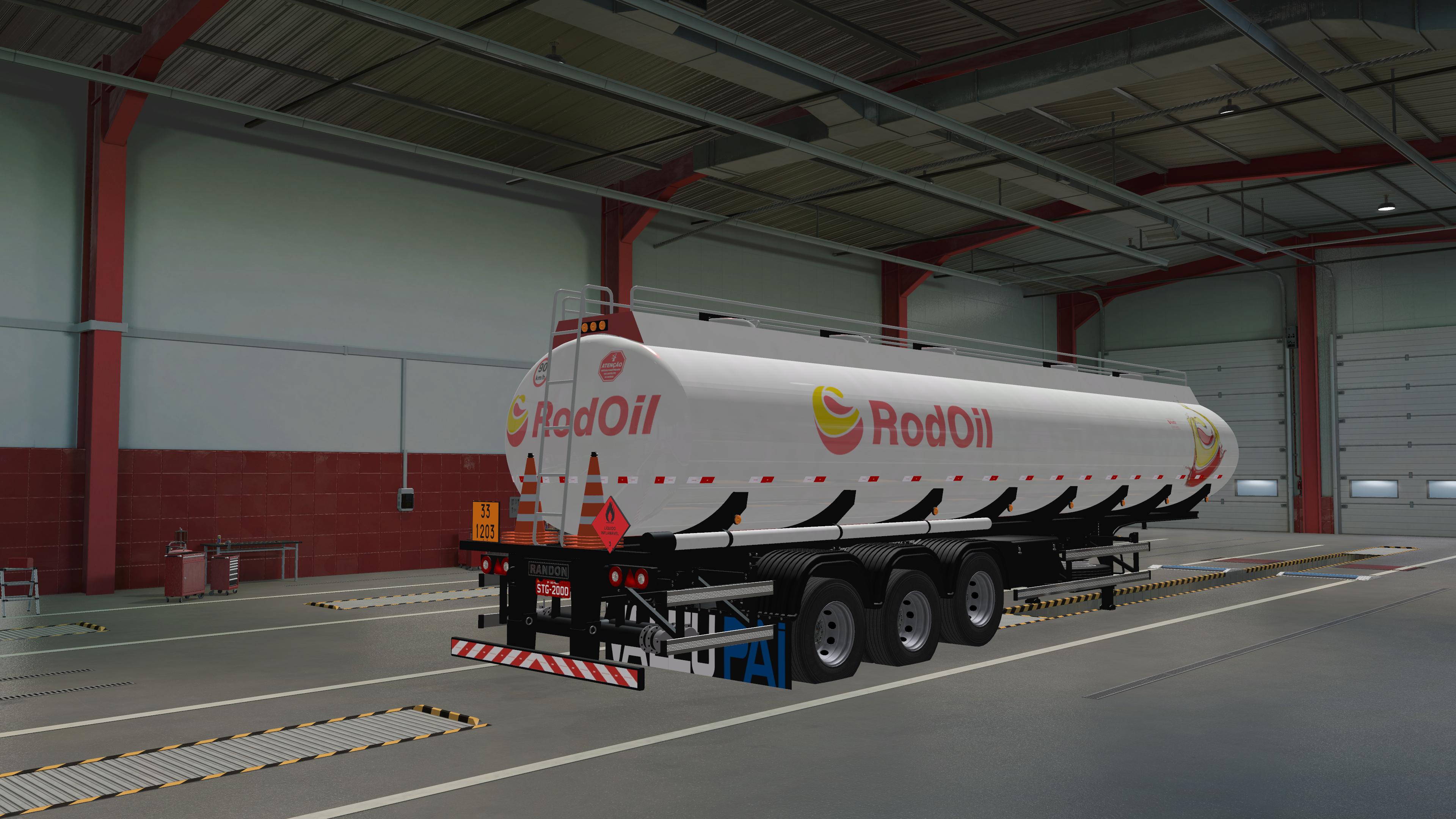 ETS2 - Rodoil Reboque do South Gamer Skin (1.39.x)