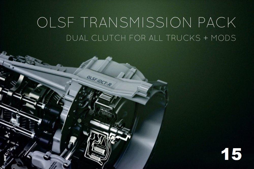 ETS2 Dual Clutch Transmission Pack 15 for All Trucks (1.36.x) Euro