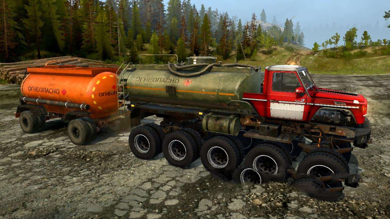 Spintires:Mudrunner - Super invincible Off-Road Hippo V1