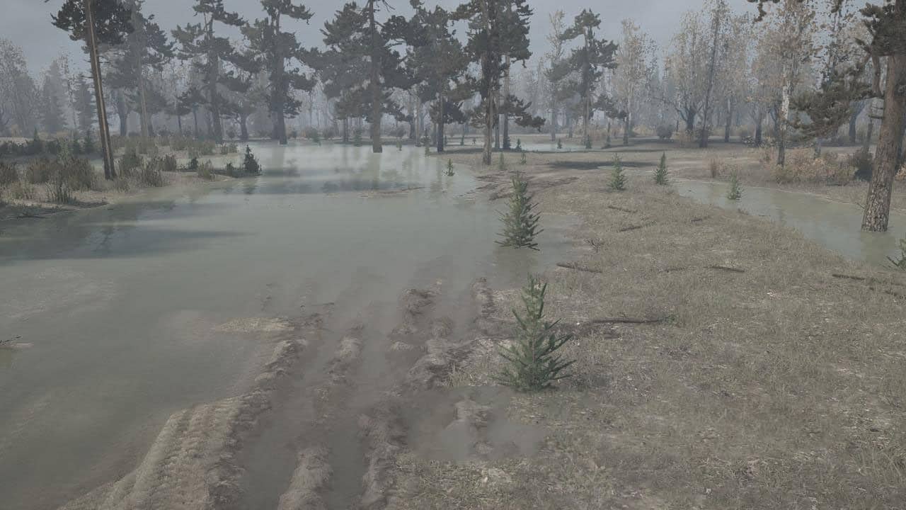 Spintires:Mudrunner - Spill Spared Map V1.0