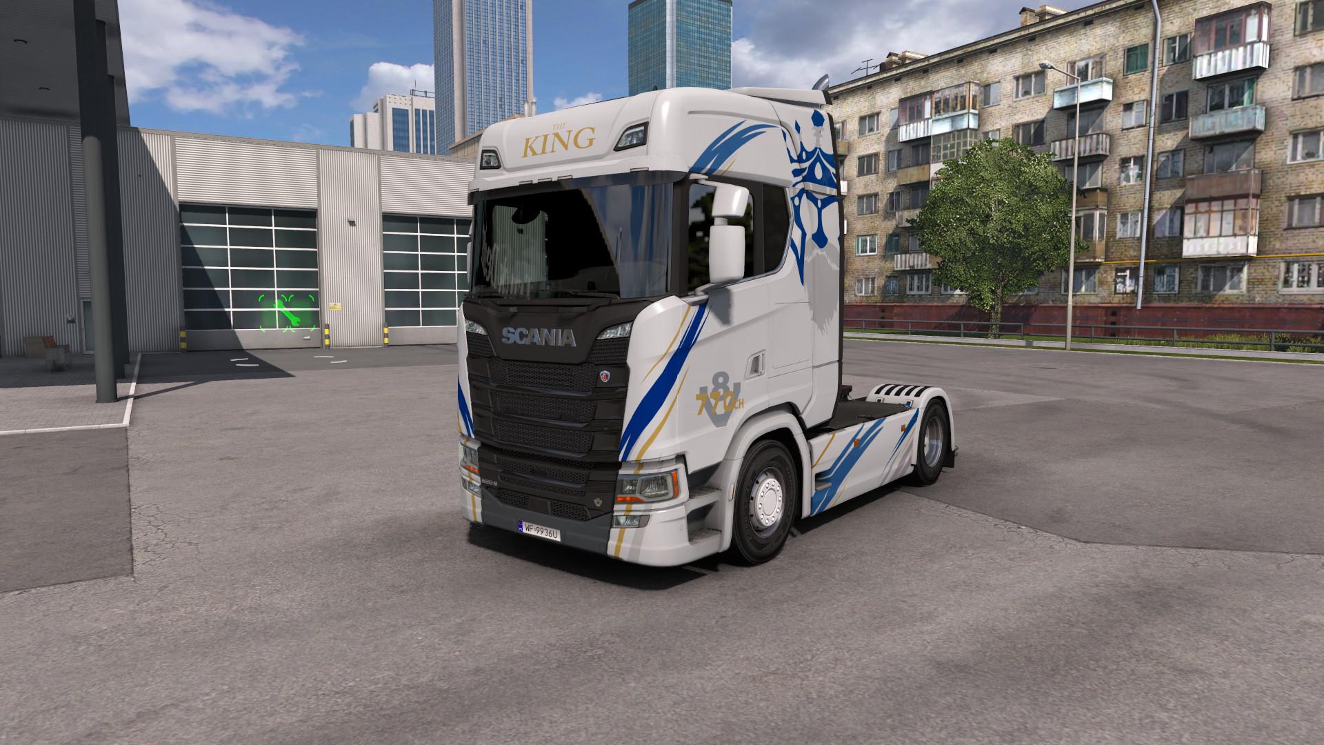 ETS2 - Voltz Transports Skin V1.0 (1.39.x)