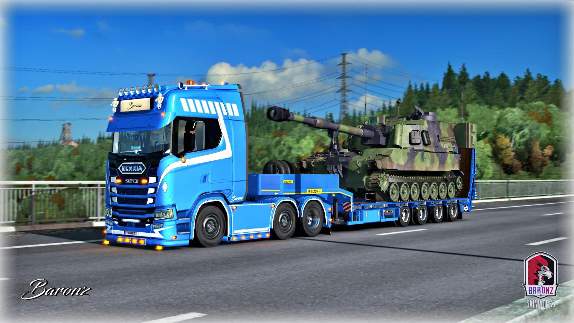 ETS2 - Baronz Transport Skin V2.0 (1.36.x) | Euro Truck Simulator 2