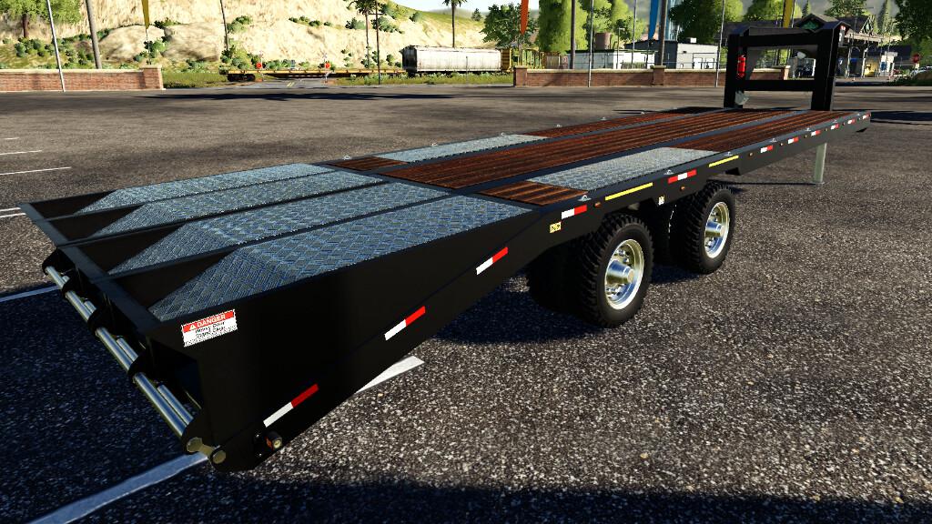 FS19 - 20Ft Gooseneck Trailer V1.1.0.1