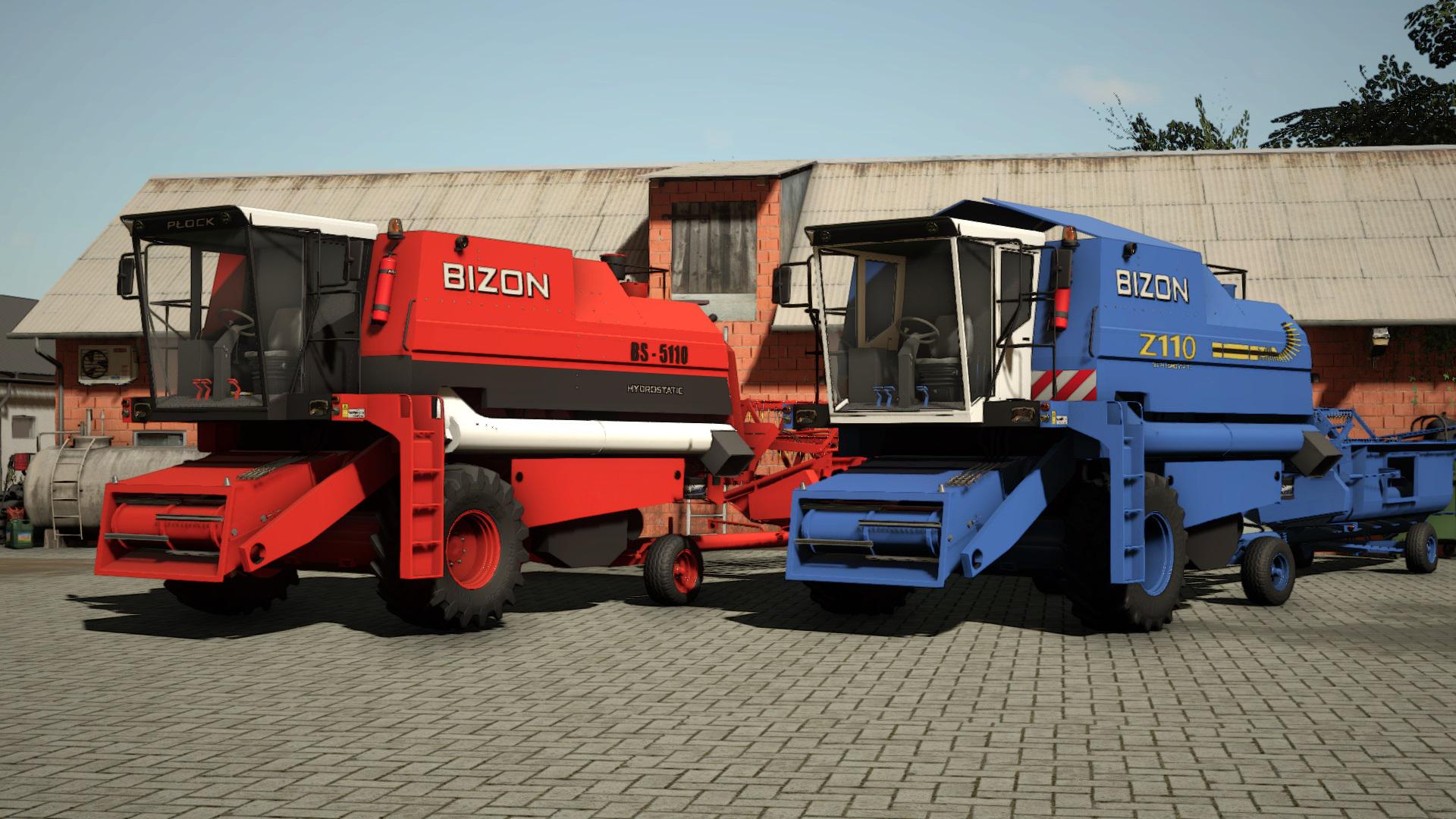 FS19 - Bizon BS Z110 Harvester V1.0