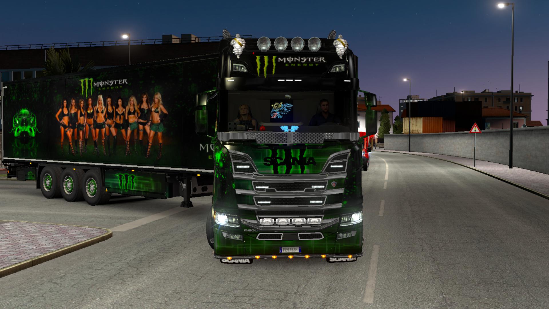 ETS2 - Monster Energy Combo (1.37.x) | Euro Truck Simulator 2 | Mods.club