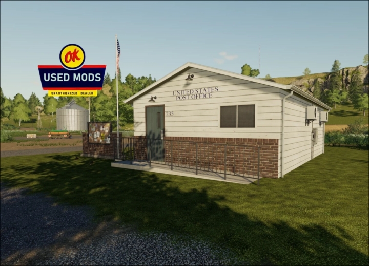 FS19 - A-OK Placable Post Office V1.0