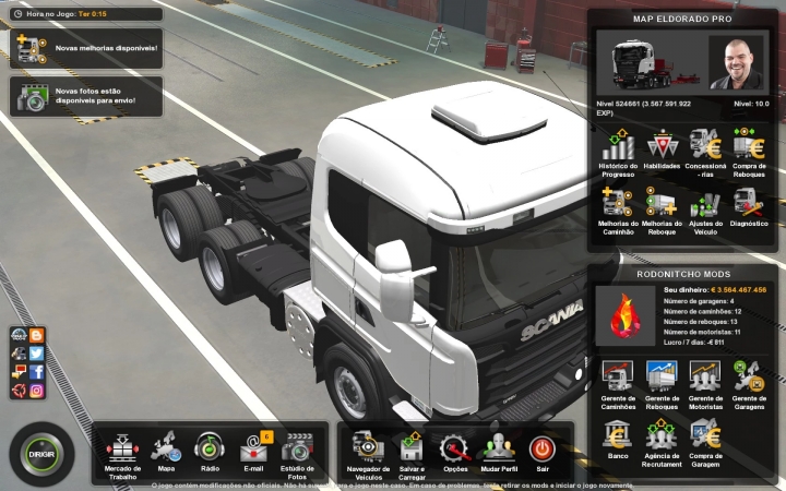 ETS2 - Eldorado Pro Map for Profile Mod (1.40.x)