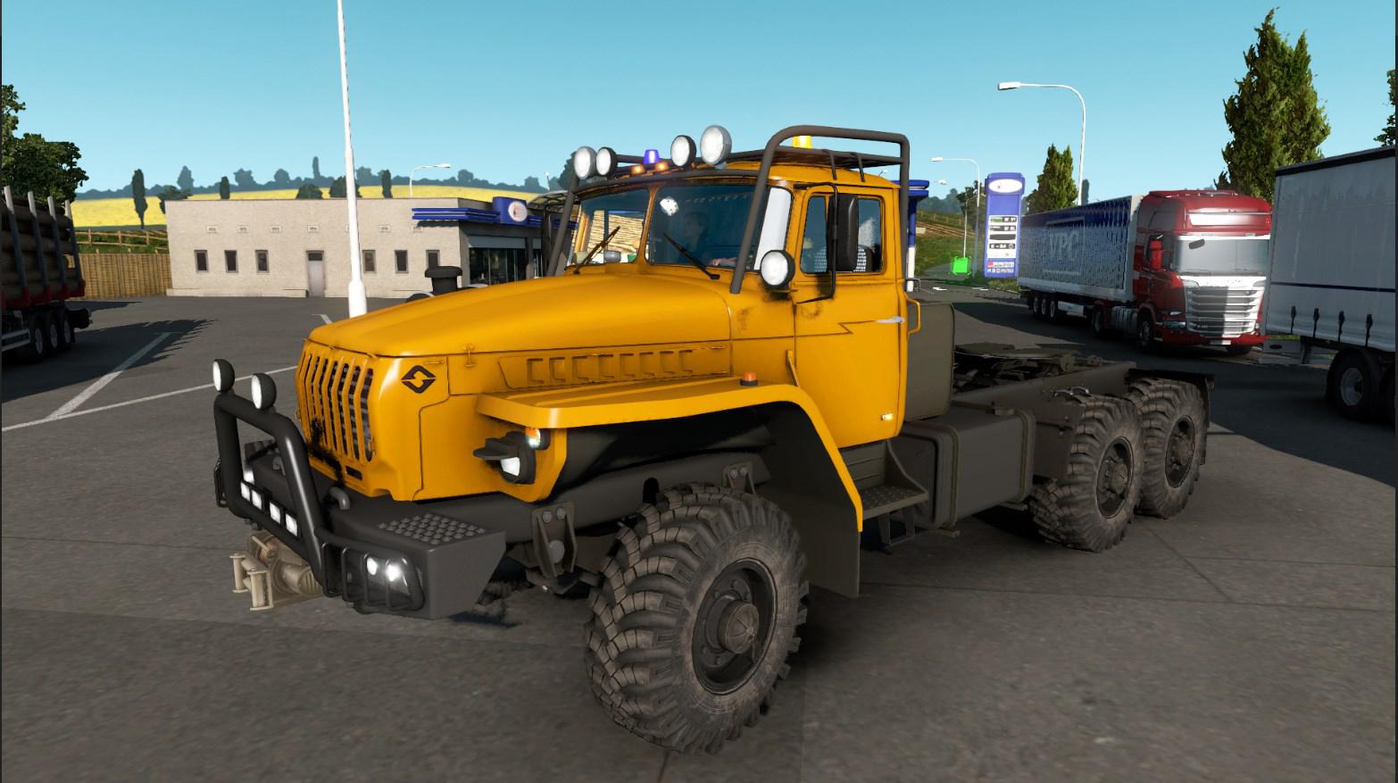 ETS2 - Ural-4320-10 Version 09.02.21 (1.40.x)