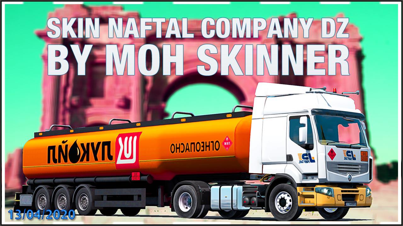 ETS2 - Renault Premium - Company Naftal DZ Skin (1.36.x)