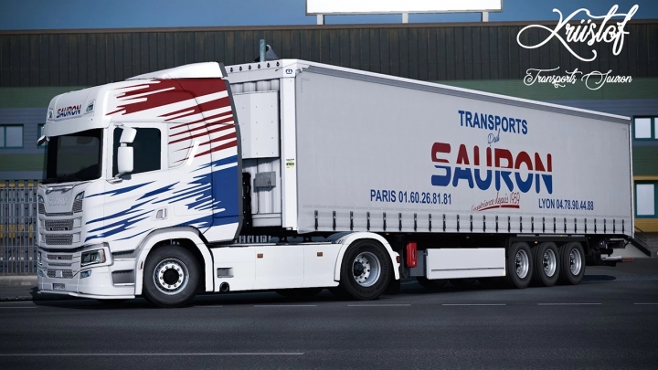 ETS2 - Sauron Skin Pack V1.0 (1.40.x)