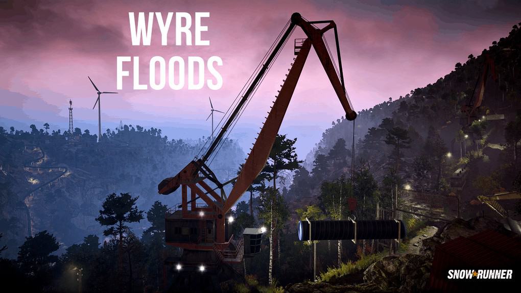 SnowRunner - Wyre Floods Wip V0.82