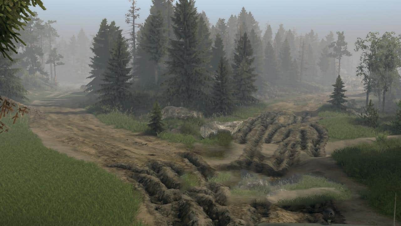 Spintires - Two Lakes Map