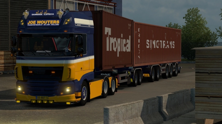ETS2 - Daf Sleper Jwt Truck (1.41.x)