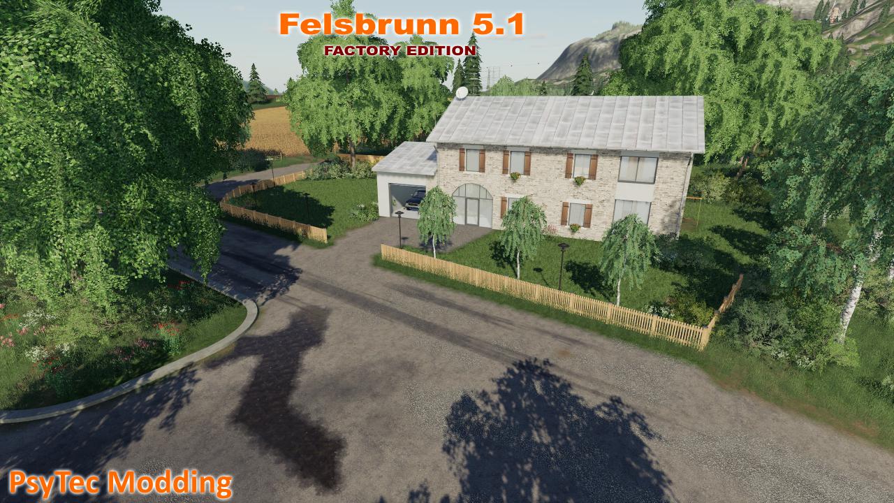 FS19 - Felsbrunn Map V5.1 - Factory Edition