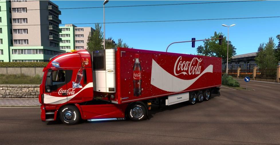 ETS2 - Coca Cola Combo Pack V1 (1.37 - 1.38)