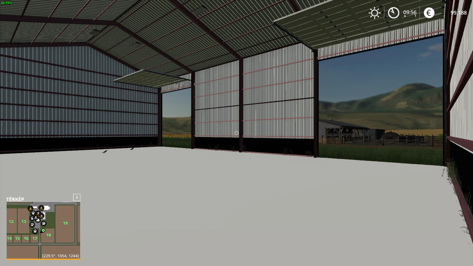 FS19 - 60 x 100 Red Iron Building V1.0