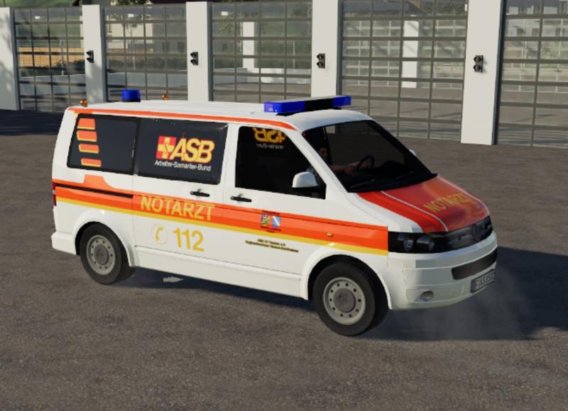 FS19 - ASB Emergency Doctor Volkswagen T5 V1.0