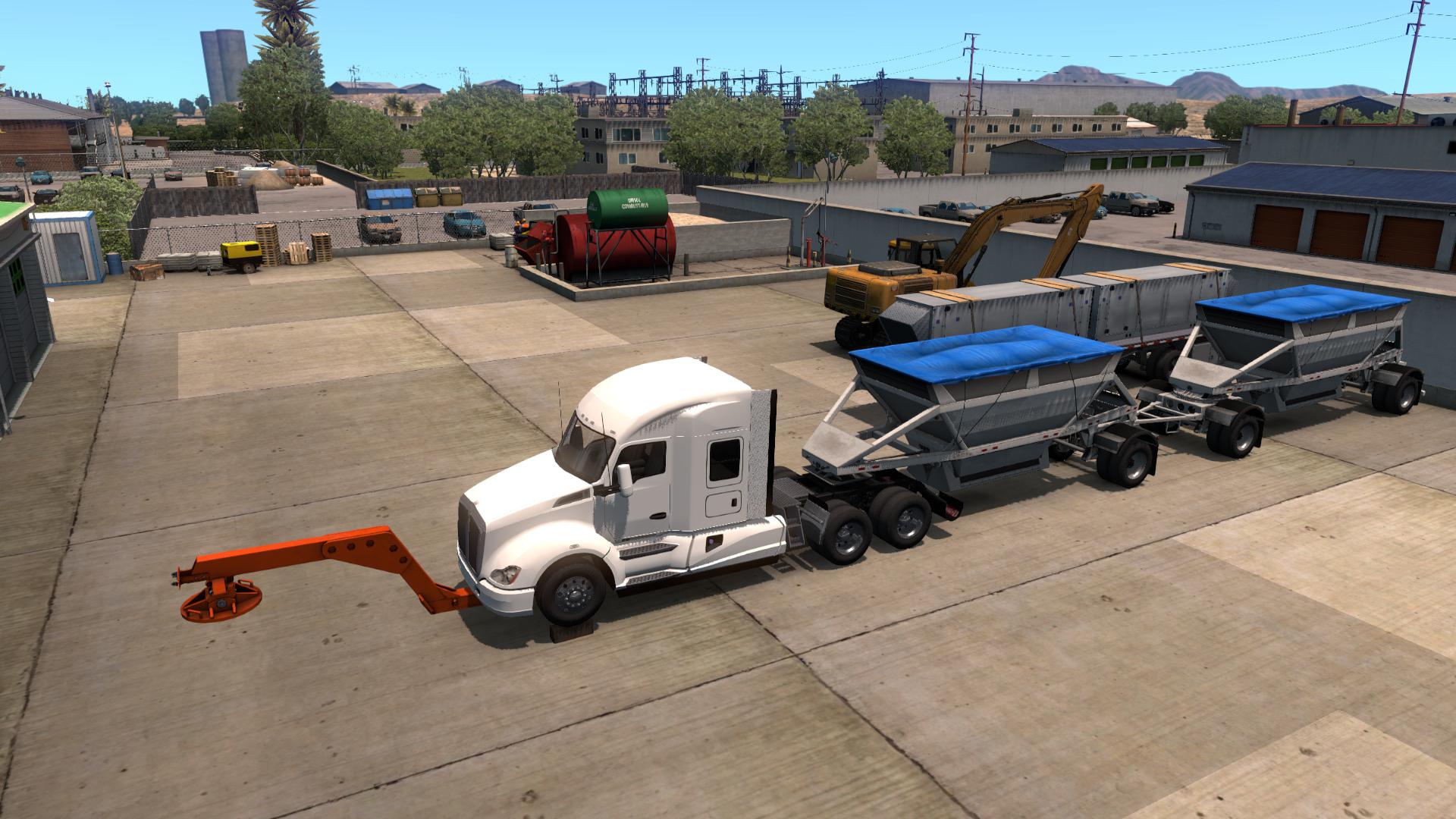 ATS - Tow Truck Broken Trailer (1.37.x)