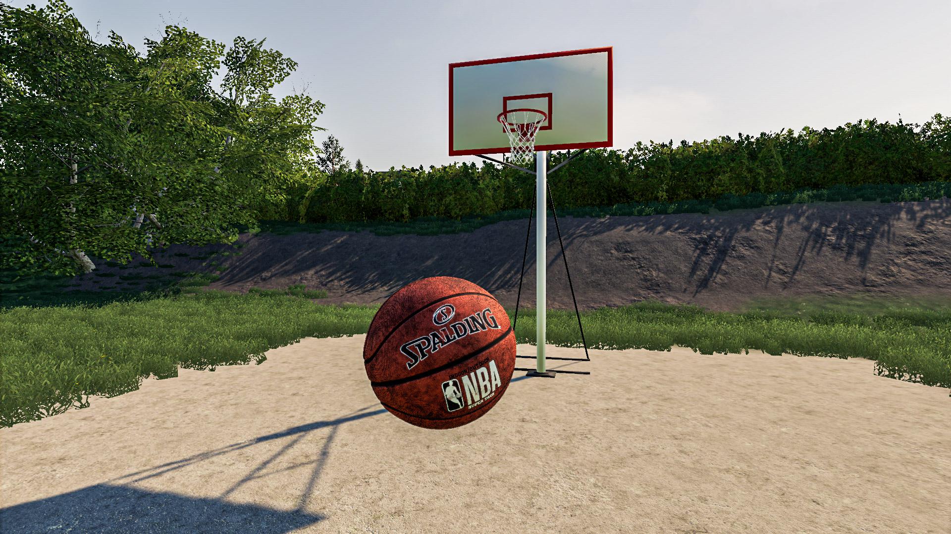 FS19 - Basket Ball Hoop V1.0
