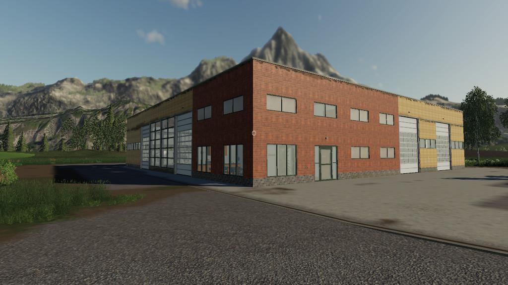 FS19 - MachineHall V1.1