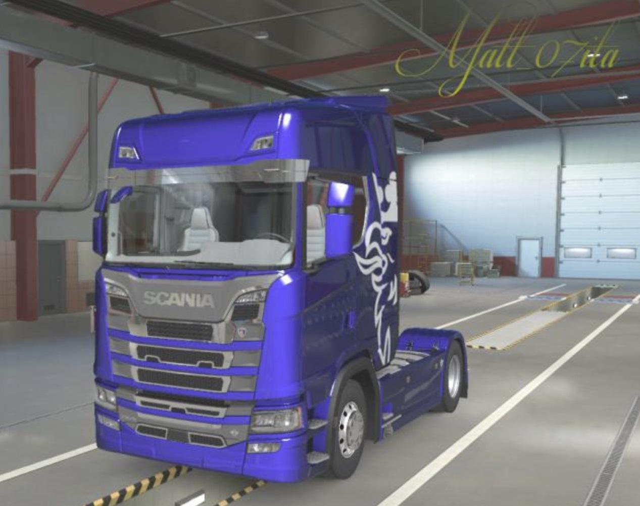 Ets2 Scania Nextgen Elegance Interior V1 0 1 38 X Euro Truck