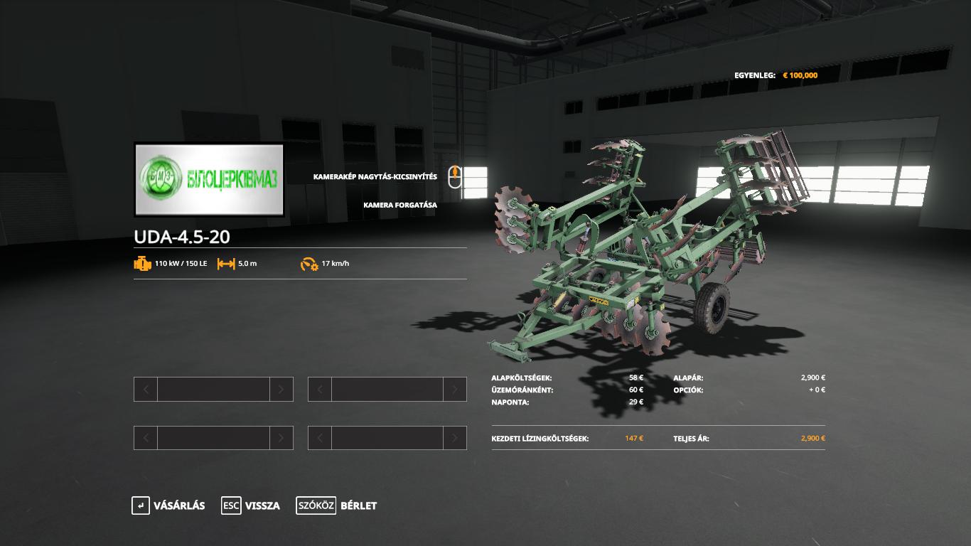 FS19 - UDA 4.5-20 V1.0