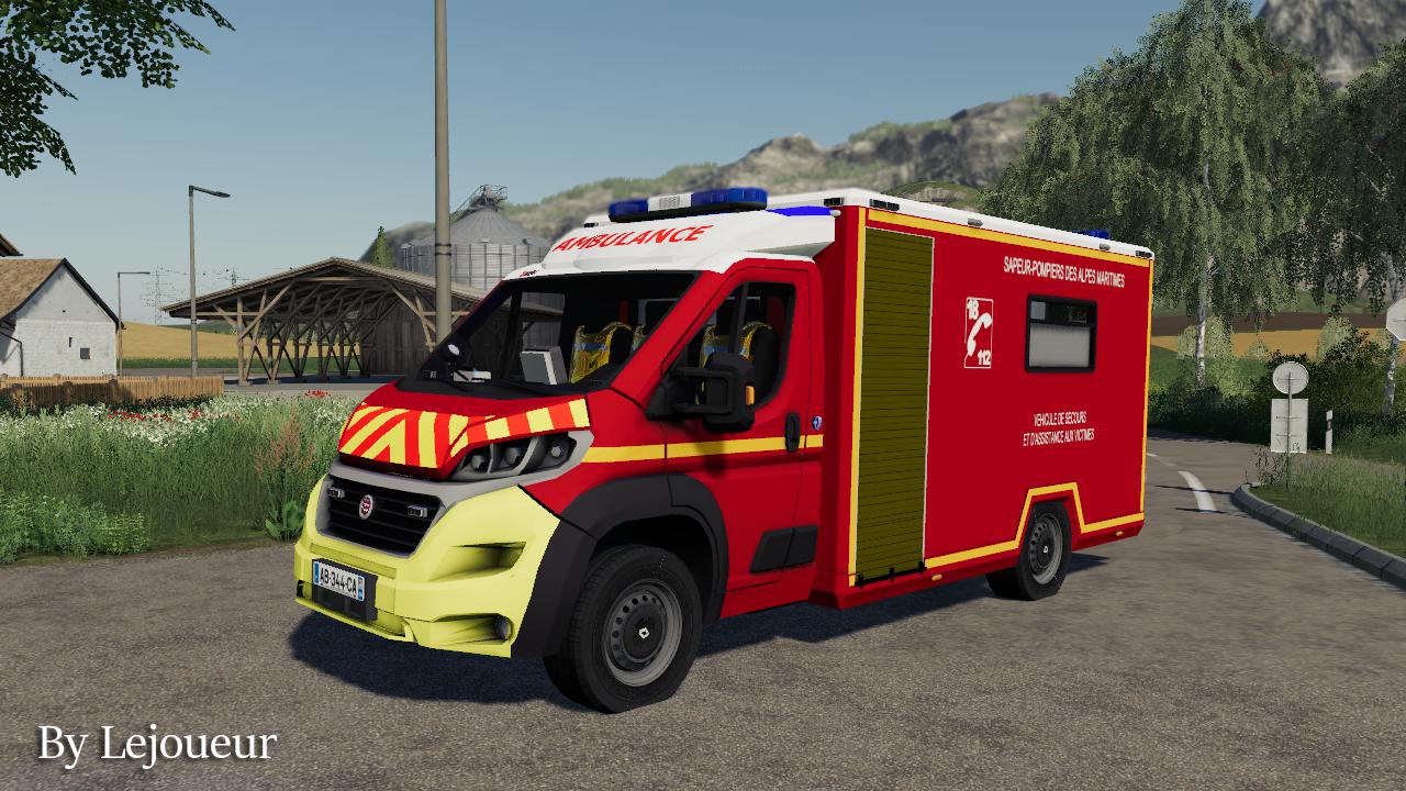 FS19 - Vsav Fiat Ducato V1.0