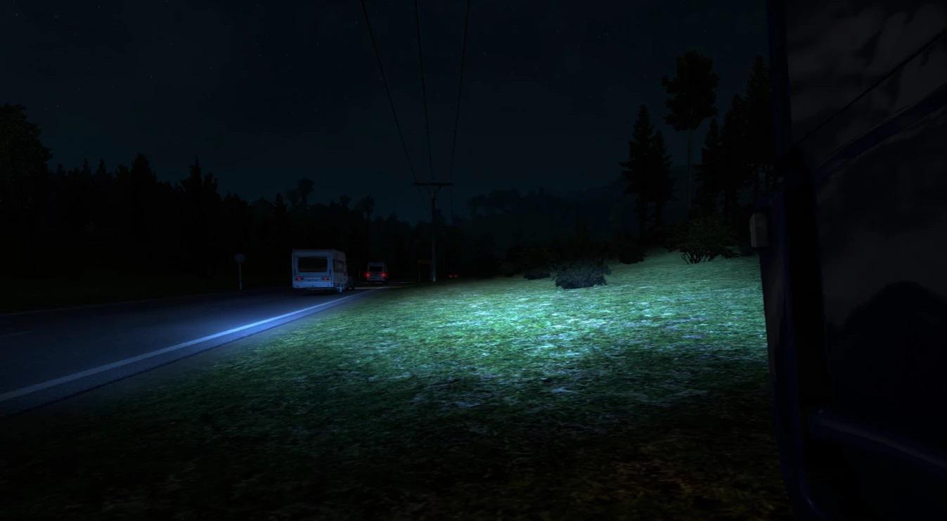 ETS2 - Xenon Lights Effect for Various Trucks (1.39 - 1.40)