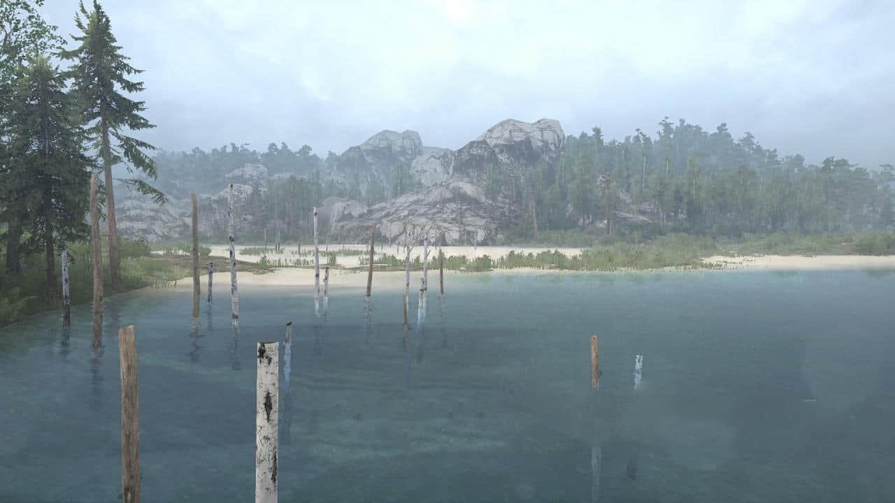 Spintires:Mudrunner - Dark Forest Map V20.09.20