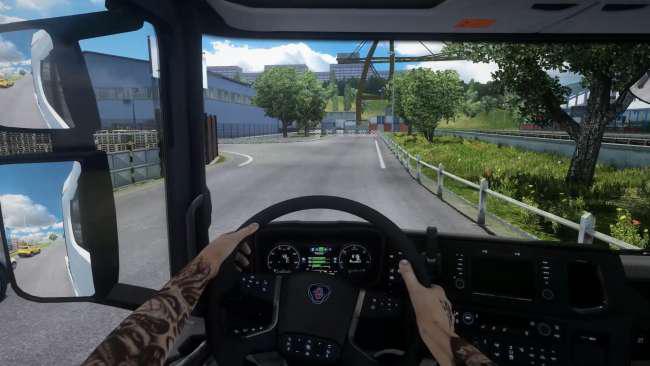 ETS2 - Animated Hands Mod for All Trucks (1.40.x)
