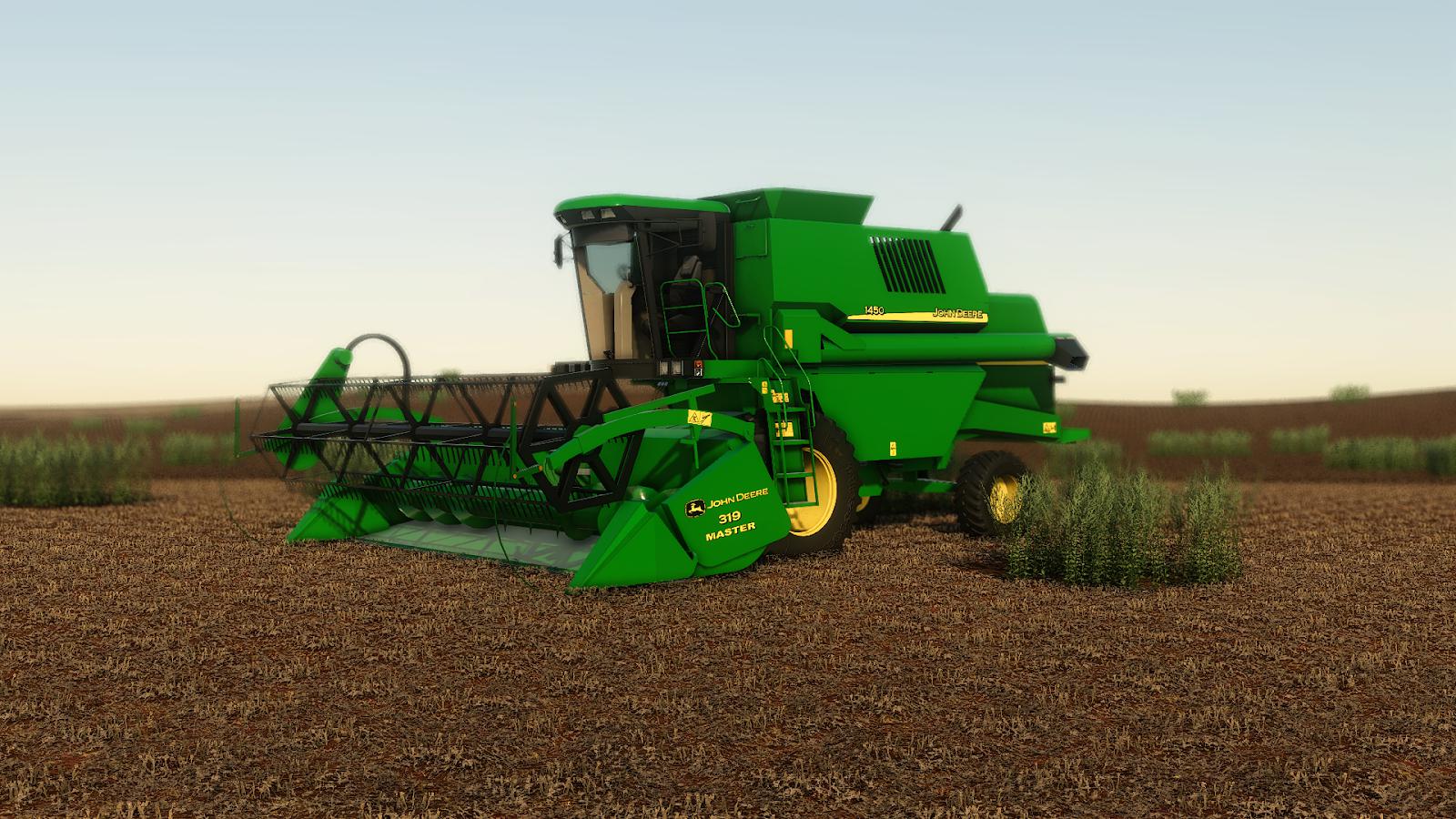 FS19 - John Deere 1450 + Platform V1.0