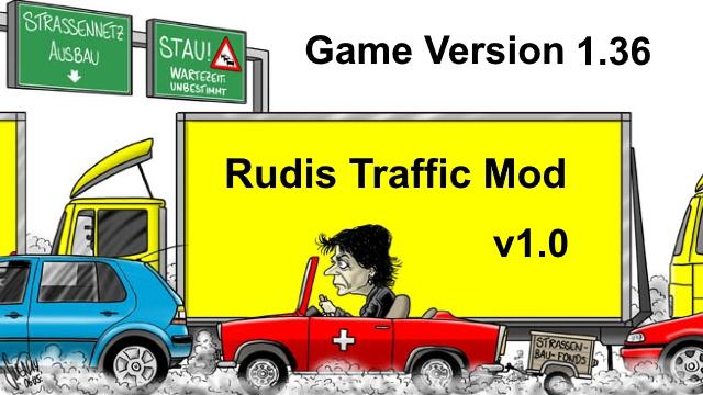 ETS2 - Rudis Rush Hour (1.36.x)