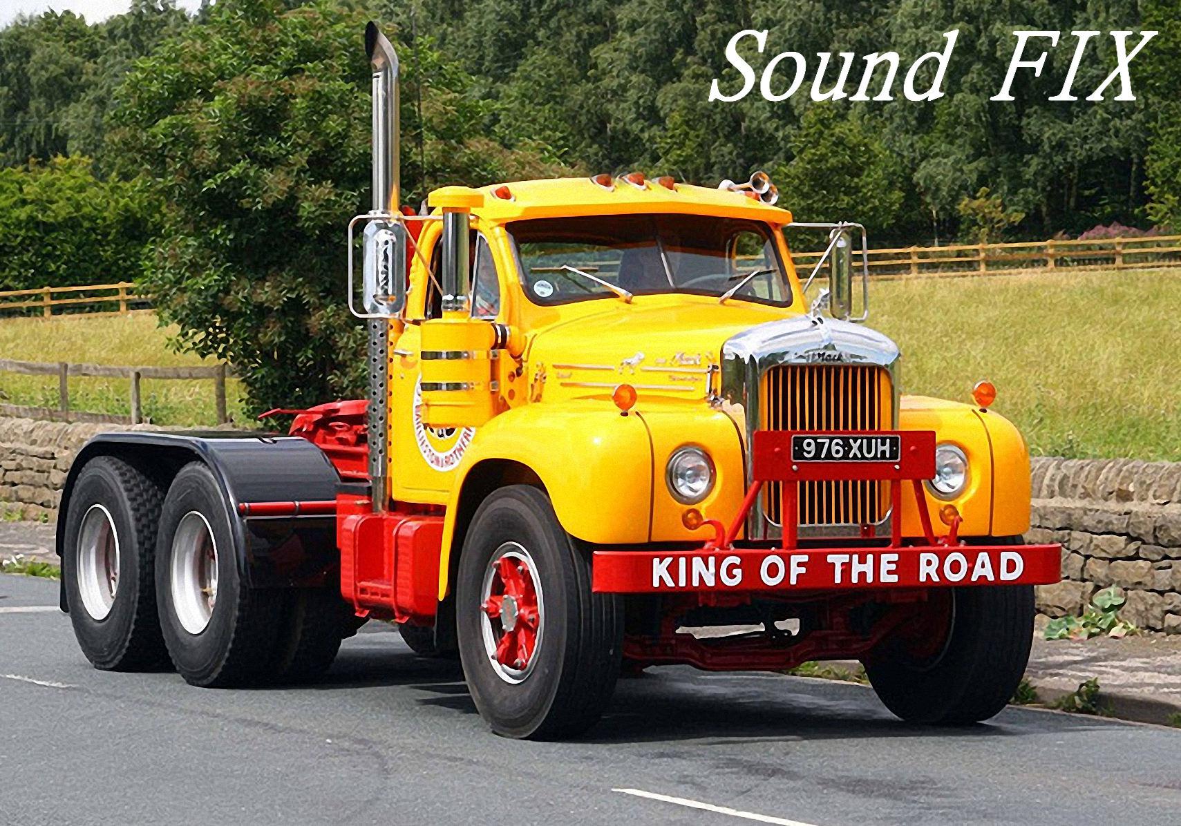 ATS - Mack B62 mTG Sound Fix Mod V1.0 (1.38.x)