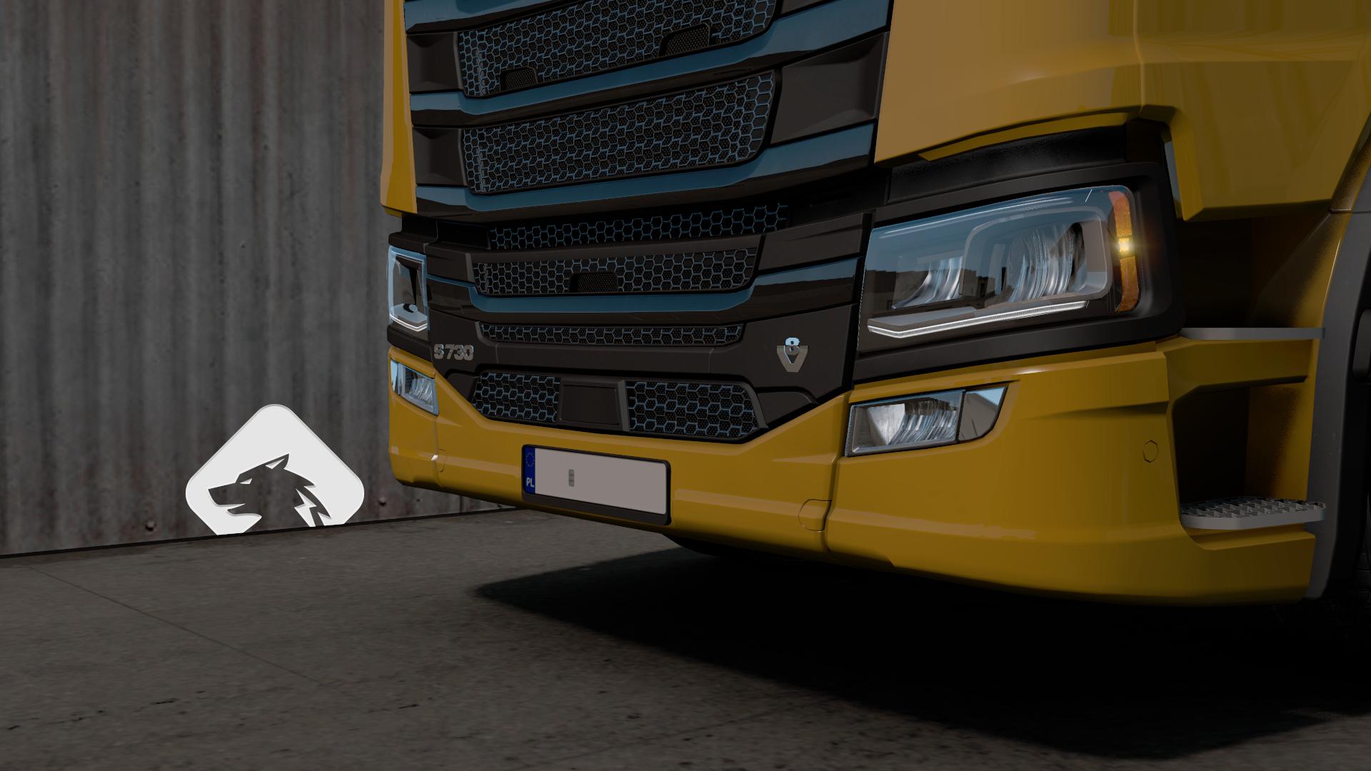 ETS2 - Scania R/S Registration Plate V2.0 (1.36.x)