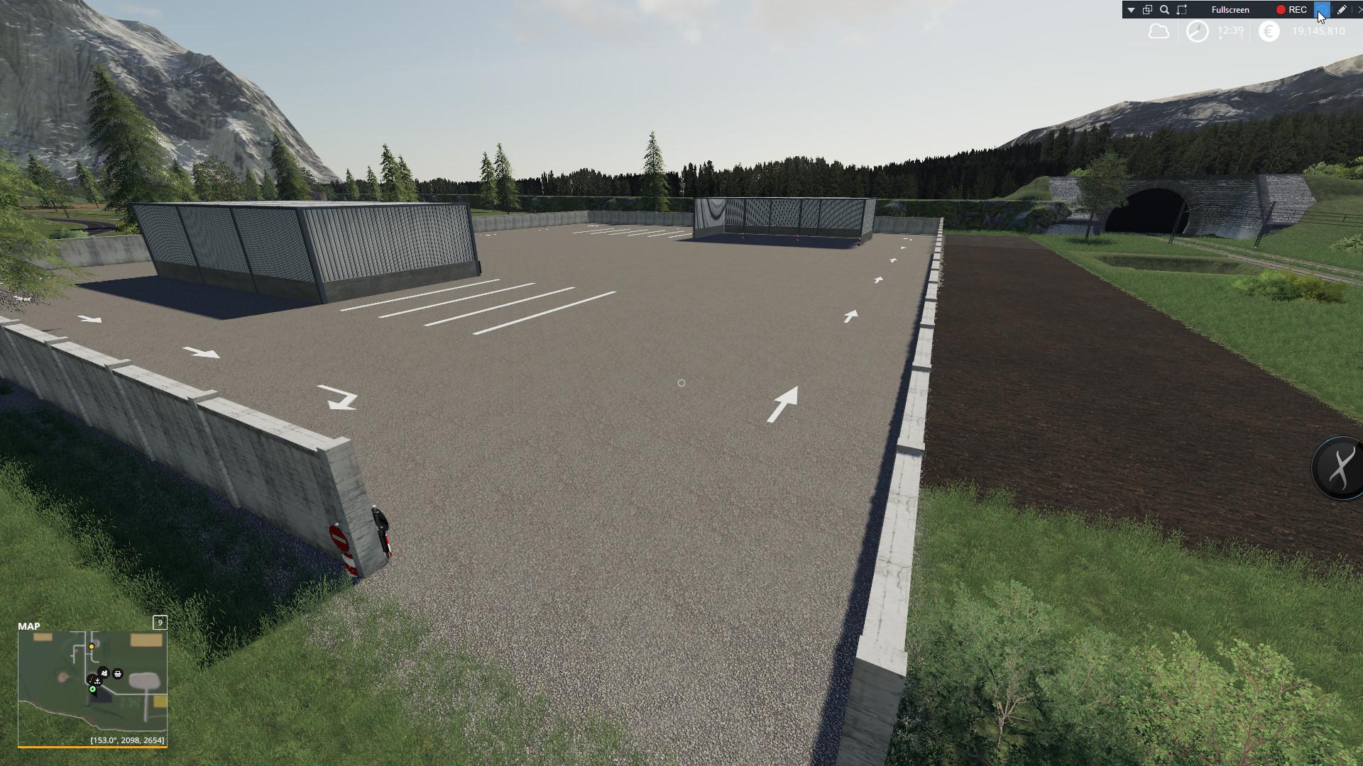 FS19 - Placeable Construction Site Medium Size V1.1