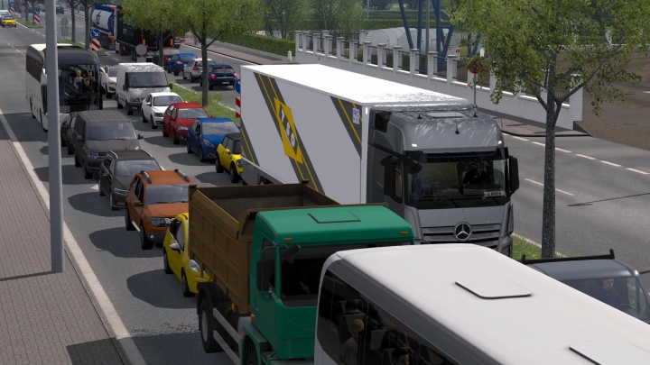 ETS2 - Brutal Traffic Mod V1.6 (1.41.x)