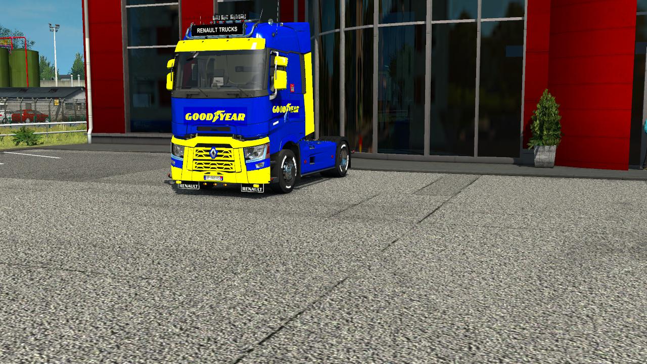 ETS2 - Renault Ranger T Good Year Skin V1.1 (1.35.X)