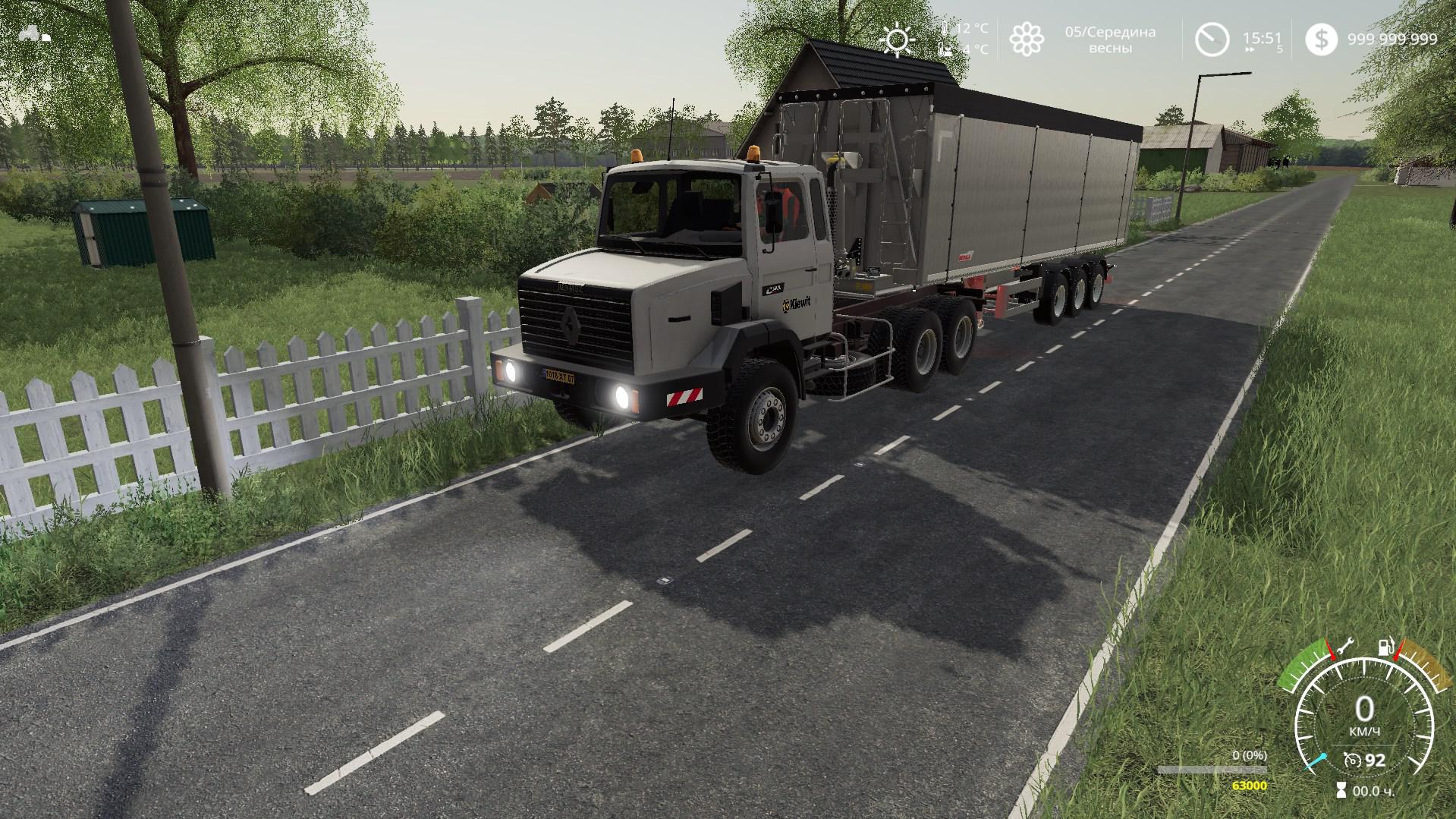 FS19 - Renault C280 Modul Truck V1.0