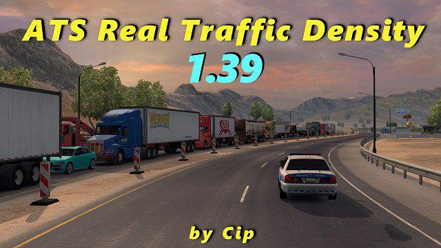 ATS - Real Traffic Density Mod (1.39.C)