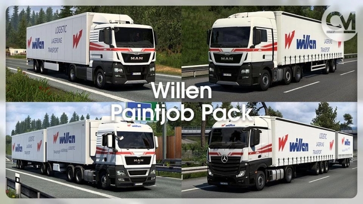 ETS2 - Spedition Willen Skinpack (1.40.x)