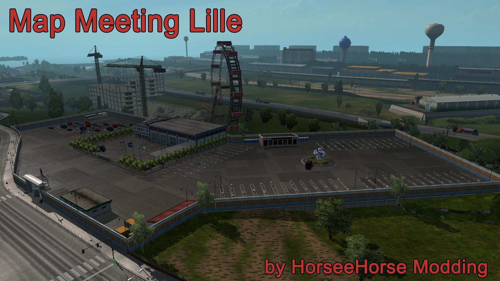 ETS2 - Meeting at Lille Map (1.36.x)
