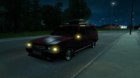 ETS2 - Tofas Kartal Car Mod (1.35.X)
