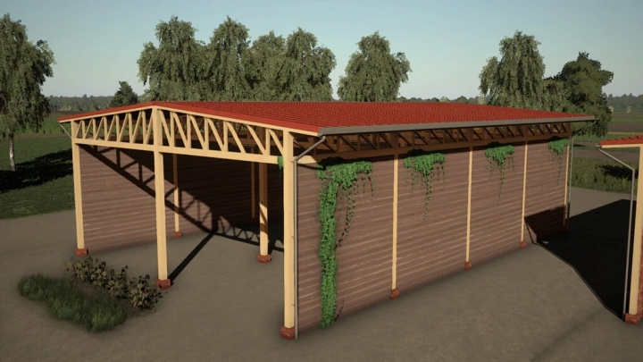 FS19 - Wooden And Brick Shed Pack V1.0.0.1