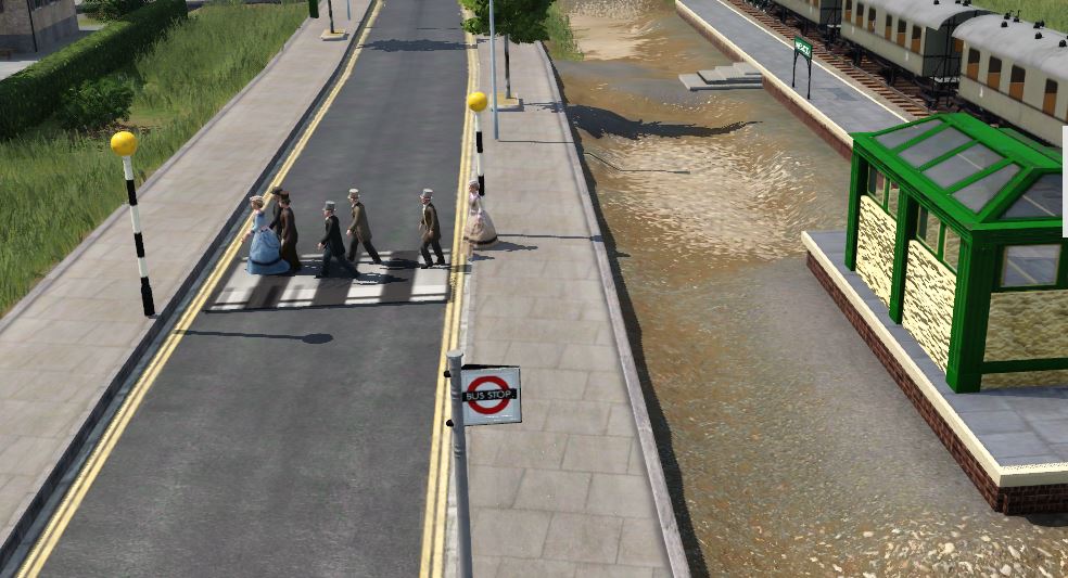 Transport Fever 2 - UK Road Crossings