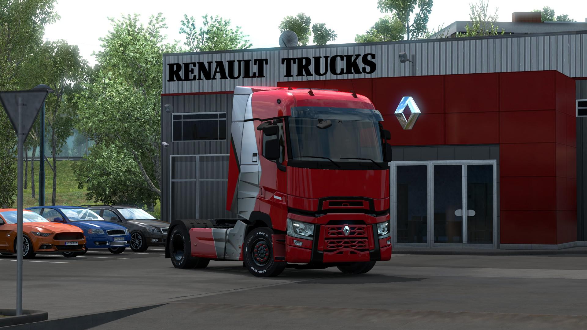 ETS2 - Renault T Range Tourmaline Limited Edition Skin (1.36.x)