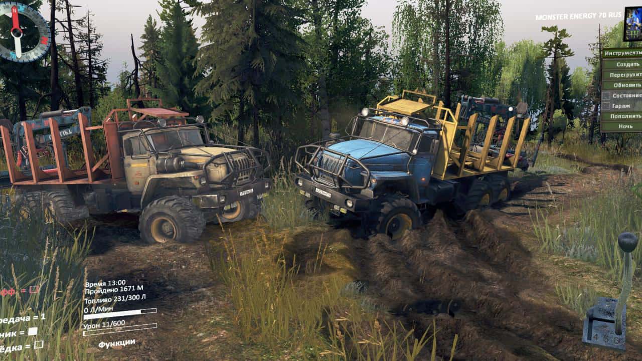 Spintires - Gear Lever V1.1