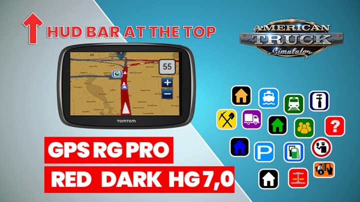 ATS - GPS RG Pro Red Dark HG V7.0 (1.40.x)