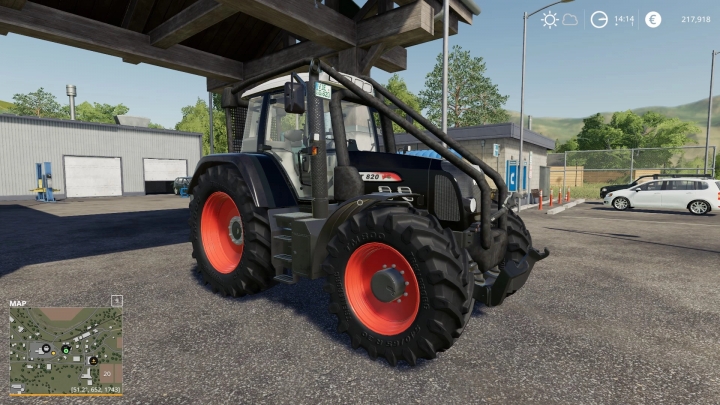 FS19 - Fendt 800 TMS Forest Tractor V1.0
