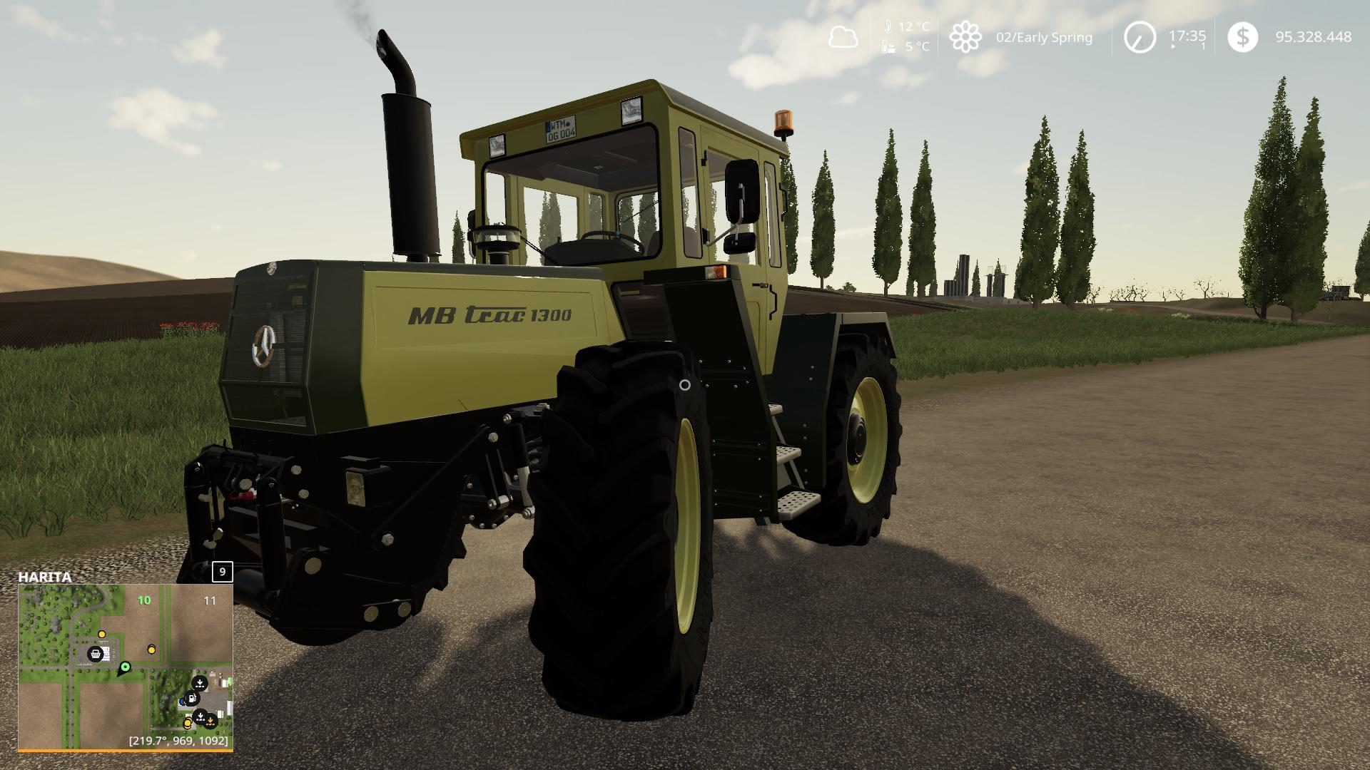 FS19 - MB Trac V1.0, Farming Simulator 19