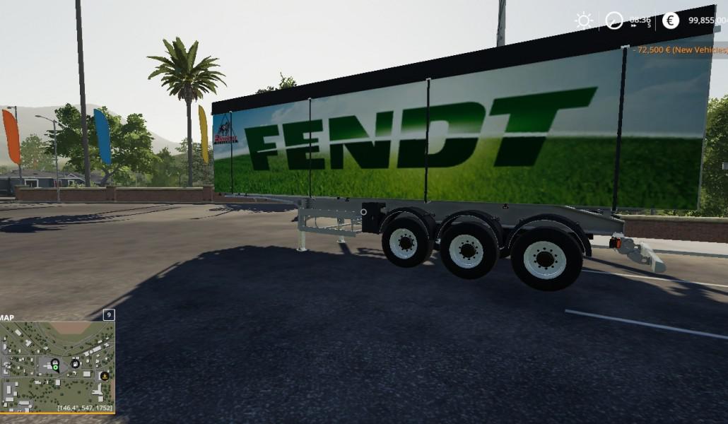 FS19 - Benalu Fendt Tipper Trailer V1.0